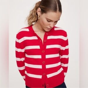 NWOT Banana Republic 100% cashmere relaxed cardigan XXS